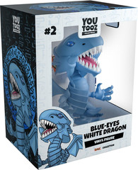 Blue Eyes White Dragon Vinyl Figure 4.1″ YuGiOh Collectible Anime Monster Toy