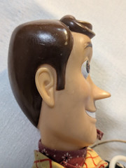 Vintage Disney Pixar Thinkway Toy Story Woody Pull String Doll 15” DOESNT WORK