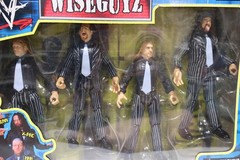 WWF Smack Down Wiseguyz Billy Gunn X-PAC Triple H Road Dogg Figures DAMAGED BOX