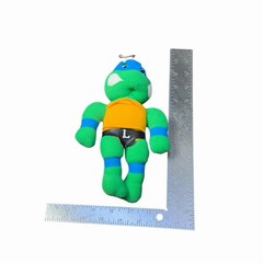 Vintage 1989 TMNT Leonardo Plush 8″ ACE Novelty Mirage Studios Ninja Turtles