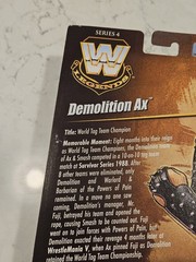 Mattel WWE Legends Series 4 Demolition Ax 6″ Action Figure New Sealed MOC Rare