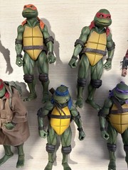 NECA Teenage Mutant Ninja Turtles 35th Anniversary Ultimate Figure LOT