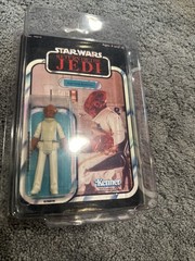 1983 Kenner Star Wars Return Of Jedi Admiral Ackbar 92 Custom Back Card Vintage