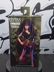 NECA Elvira Commando Mistress of the Dark New Sealed **damaged box**