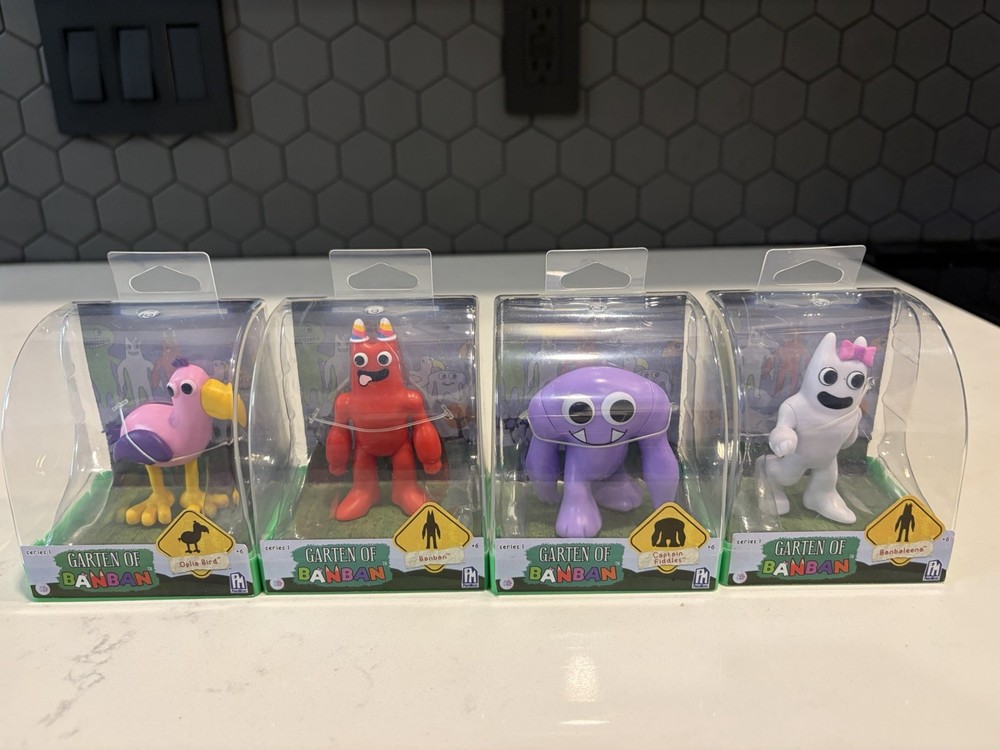 Garten of Banban Mini Figure Set, Series 1 Set Of 4