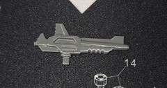 Transformers G1 Monstuctor Gray 3D Printed Replacement Weapons All x6 Small Guns