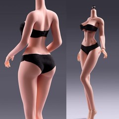 YM503 1/6 Large Breast Thin Waist Girl 12″ Female Action Figure Body Hands Foot
