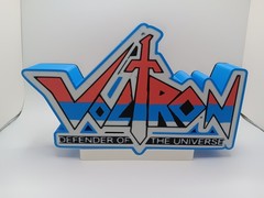 Retro Voltron Light box sign for collection display
