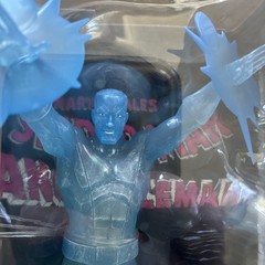 McFarlane Toys 1:6 Scale Iceman Statue! Rare Platinum Version! Comic Included!