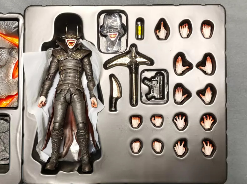 In Stock LPZZ DC The Batman Who Laughs 1/12 Dark Knights Metal DC Action Figure