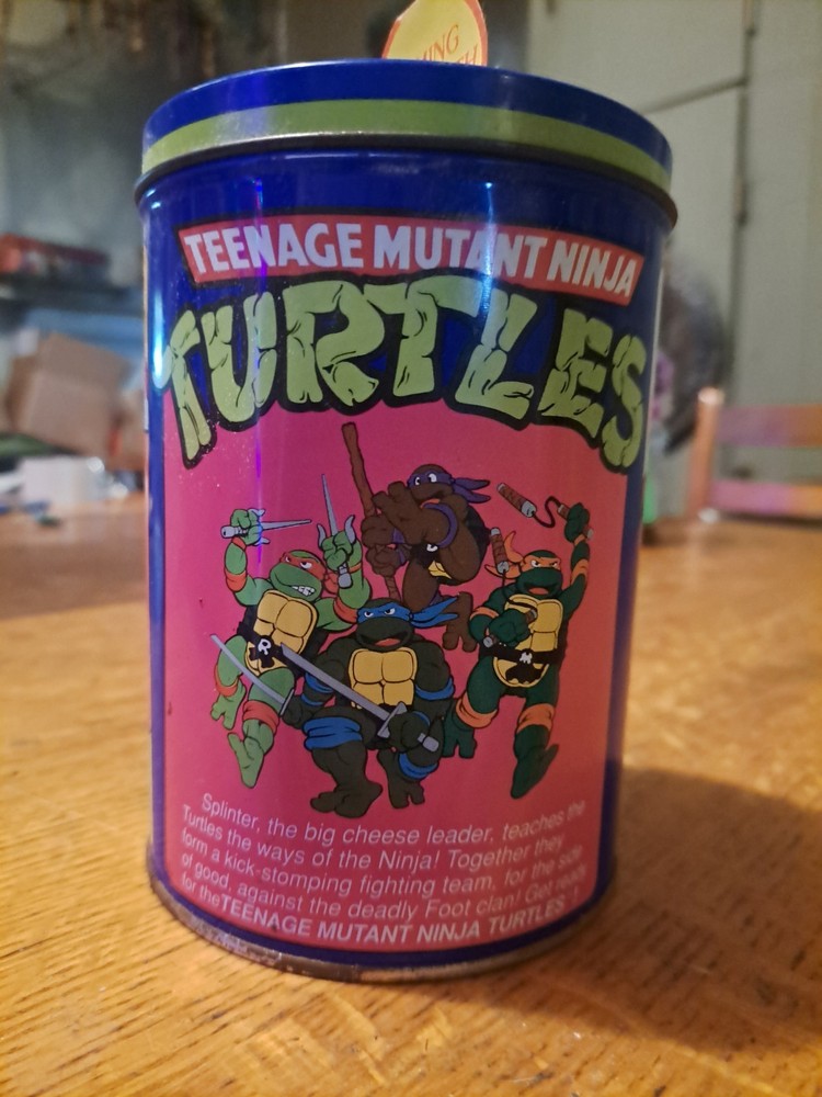 Tmnt 1990 Bubble Bath Crystals 10oz. Completely Full Still!