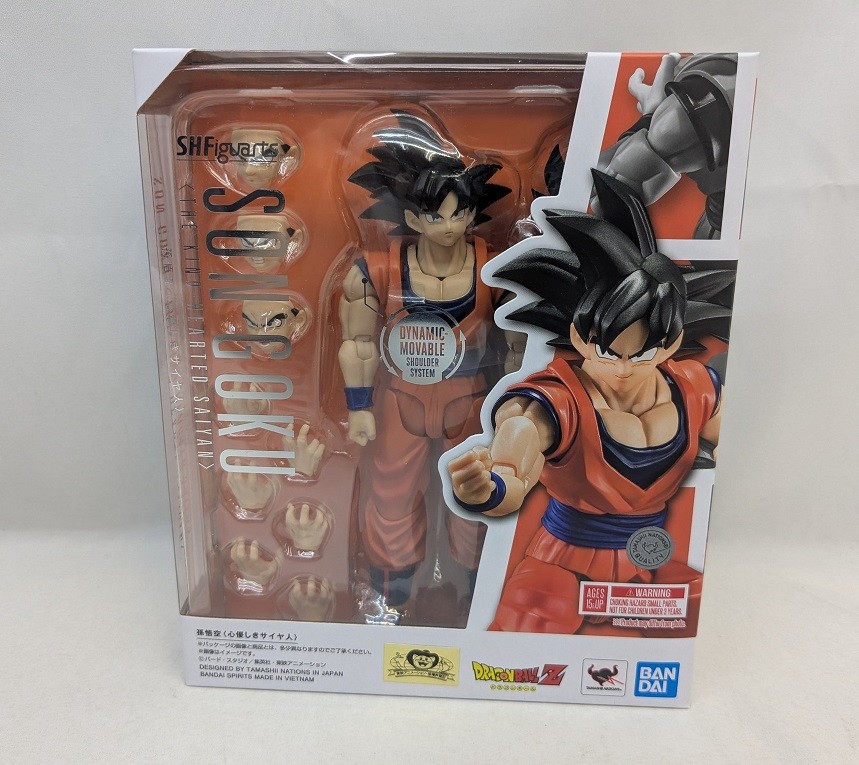 TAMASHII NATIONS S.H.Figuarts Dragon Ball Z Son Goku (Kind-hearted Saiyan) Japan