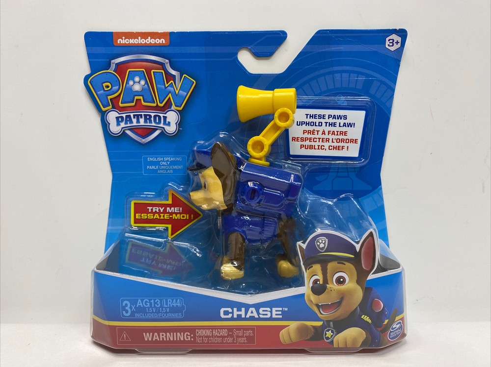 Paw Patrol, Action Pack Chase Collective Figure With Sounds and Phrases, Ages 3+