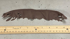 SU-SC-BRN: 1/12 Brown Wired Fabric Scarf for 6″ Action Figure