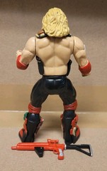 WWF BRIAN PILLMAN S.T.O.M.P JAKKS PACIFIC SERIES 1 W/ KNIFE & RIFLE COMPLETE