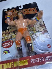 Mattel LJN WWE Superstars ULTIMATE WARRIOR BLACK CARD Chase 2026 New Poster