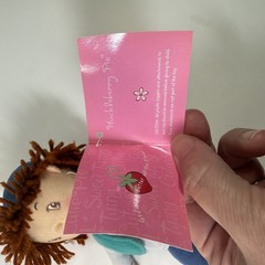 STRAWBERRY SHORTCAKE HUCKLEBERRY PIE PLUSH DOLL 2004 Rare