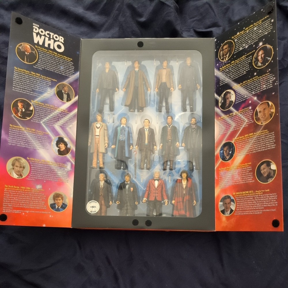 Doctor Who 13 Figure Set – Numbered Limited Edition
