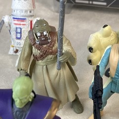 1990’s Star Wars Toy Lot of 18 Figures and Micro Machine Set. Clean. Smoke free.