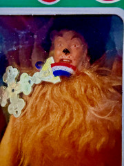 NIB 1974 MEGO WIZARD OF OZ COWARDLY LION 8″ FIGURE WITH BOX