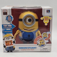 Despicable Me 2 Minion Stuart Laughing Action Figure Thinkway Toys 20012 New