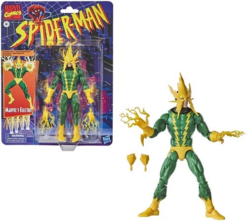 Hasbro Collectibles – Spider-Man Retro Comics – Marvel Legends – Marvel’s Electr