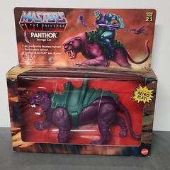 Mattel 2020 Motu Retro Pla U Panthor Savage Cat