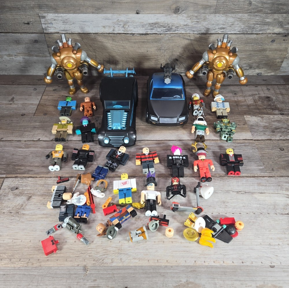 Action Figures Roblox Mixed Lot Pieces Minifigs Characters Accessories