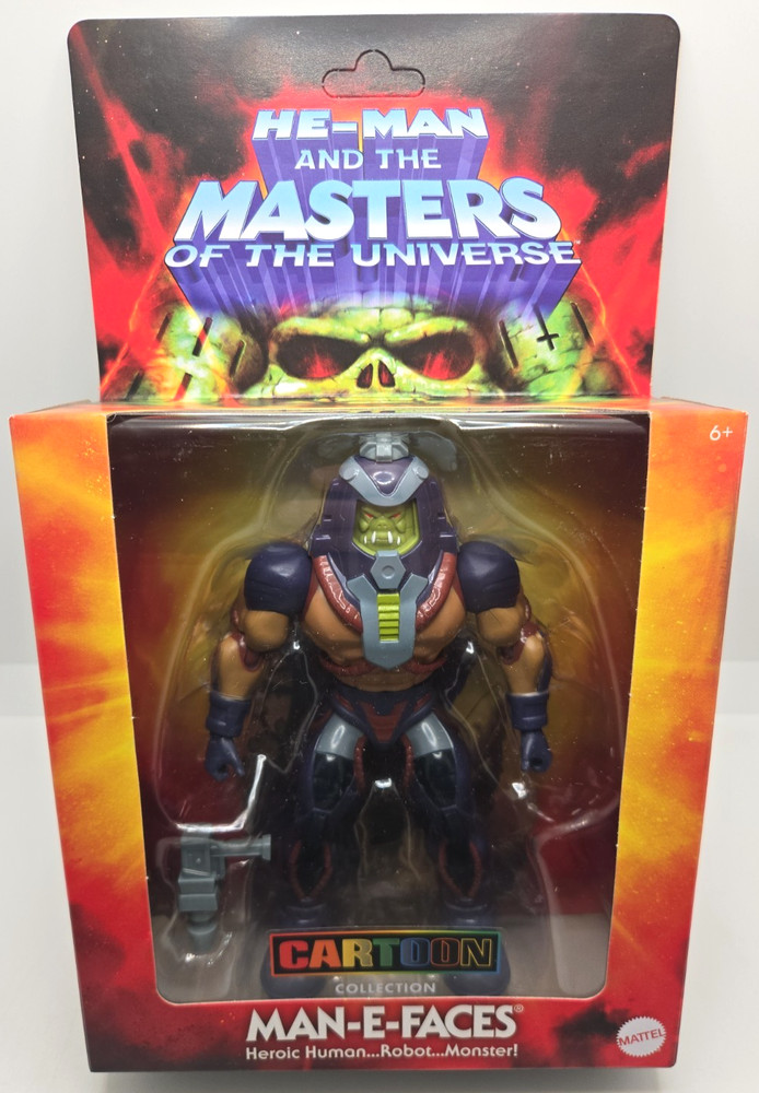 Masters of the Universe MOTU Man-E-Faces 200x Deluxe Cartoon Collection IN STOCK