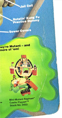 Vintage 1994 Mini-Mutant Leonardo Sewer Playset MOC