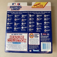Lot of 7 Kenner Starting Lineup 1992 Baseball MLB Figures NIB Ken Griffey Jr