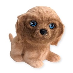 Puppy in My Pocket Mini Action Figure Toy: Cindy the Pekingese, 1.25 in.