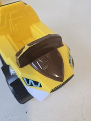 Paw Patrol Cat Pack Leo Vehicle Big Cat Deluxe Toy Yellow Car No Accessory Cd