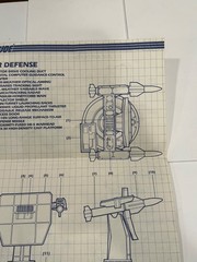 Air Defense ORIGINAL Blueprints Vintage 1985 Hasbro G.I.Joe ARAH