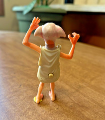 2002 MATTEL HARRY POTTER DOBBY ELF ACTION FIGURE – LOOSE – NO PACKAGING