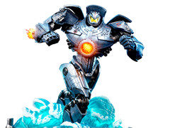 3D Printed Fan Art Gipsy Danger Sculpture by Wicked3d