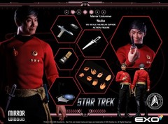 Star Trek TOS Mirror Universe Sulu 1/6 Action Figure EXO-6 New USA Seller OOP