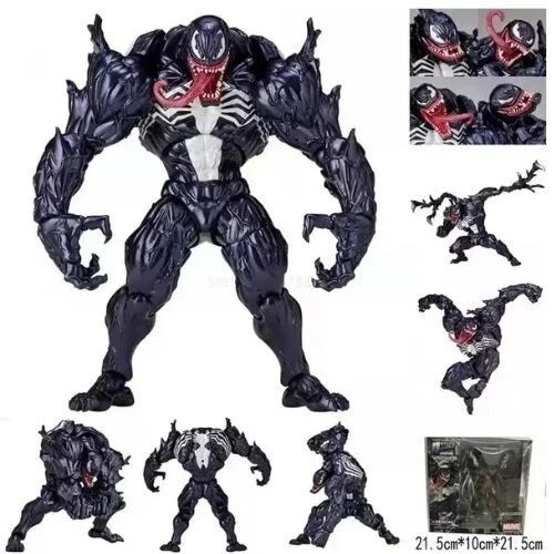 Venom Action Figure Doll Model Venom Legends Series Carnage Movable PVC Figures