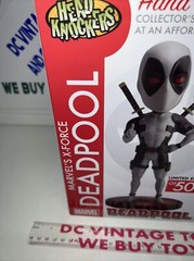 2016 NECA SDCC Exclusive Marvel Deadpool Head Knockers Figure NIB Only 500 Made