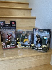 MLB NFL NBA Athlete Action Figure Figures Bundle NIB Lot of 12