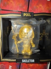 Thrilljoy Thrill Joy PIXL MOTU Masters Of Universe GOLD Skeletor