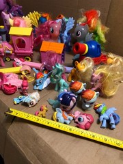 Hasbro My Little Pony Mixed Lot Mini & Large Figures Lot w/Accessories Rare