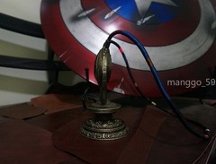 Doctor Strange 1:1 Eye Of Agamotto With Stand Full Metal Led Light New In Stock