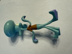 2001 Spongebob Squarepants Patrick Squidward Bendable Figures Viacom READ
