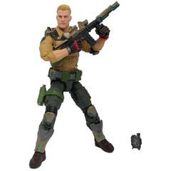 Highly Articulated Duke Action Figure with Accessories