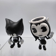 Bendy and the Ink Machine Collectible Figure Lot Of 4 Meatly Games Mini Figures