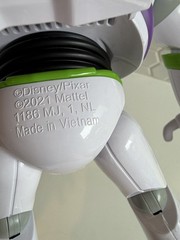 Toy Story Talking Buzz Light-year Figure With Karate Chop Motion and Sounds 12”