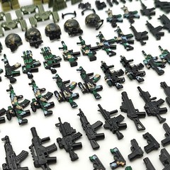 Special Military Soldier Style Weapon Sets, Military Weapon Pack Accessories