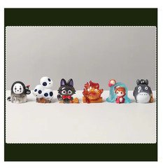 Anime Totoro Blind Box Miyazaki Fairy Tale Elf Kawaii Model Gift