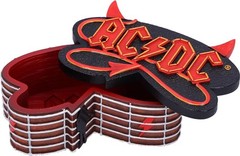 Nemesis Now ACDC Box, Resin, Brown, Officially Licensed ACDC Merchandise, ACDC J